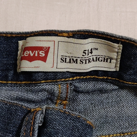 Levi's 514 Slim Straight Leg Medium Wash Jeans - Picture 5 of 7